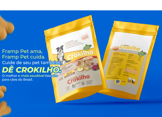 Crokilho Biscoito Light Vegano 250g